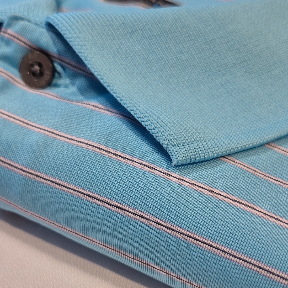 Roundtree & Yorke XLT Performance Golf Polo Short Sleeve Shirt Classic Style - Picture 15 of 16